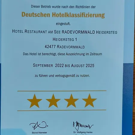 Residenz Am Heidersteg Hotel Radevormwald